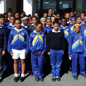 Die knap skoolkoor van Gansbaai PrimÃªr olv Ellen Dunsdon